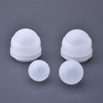 Plastic Roller Ball Inserts 25.2mm Ball Diameter White PP Various Roll Caps for sale
