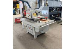 China High Precision Single Blade Straight Line Automatic Rip Saw Optimal Edge Cutting supplier