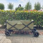 All Terrain Wheel Collapsible Stroller Wagon Foldable Beach Trolley Outdoor Camping Cart for sale