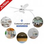 52inch 6 Speeds Remote LED Ceiling Fan With 5 ABS Blades