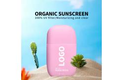 China OEM ODM Body Lotion SPF 50 Zinc Oxide Cream All Mineral Dark Cream gel based Transparent Body Lotion Casting Free Sunscreen SPF50 Sunscreen supplier