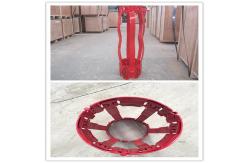 China Single Bow Elastic Casing Centralizers / Non Welded Oil Drilling Rigid Casing Centralizers supplier