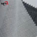 China 110GSM Cotton Shirt Collar Fusing Interlining White manufacturer