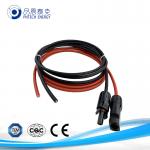 1 Core XLPO Solar Voltage Cable Black / Red Color 1500V Voltage Rating for sale