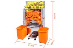China Automatic Feeder Healthy Fresh Commercial Orange Juicer Machine 90w supplier
