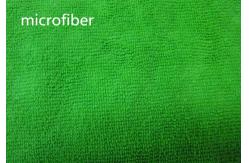 China Green 150cm Width microfiber car cleaning cloths Kitchen Bathroom Use Warp Terry Fabric supplier