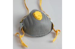 China N95 FFP2 Anti Dust Respirator Silicone Mask , Disposable Dust Mask With Valve supplier