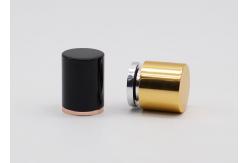 China FEA15  Smooth Ribber Aluminium Perfume Bottle Caps rust proof supplier