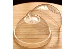 China 90mm Biodegradable And Compostable Tableware Pet Dome Lids For Plastic Cups supplier