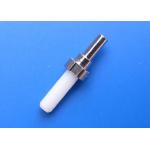 Ceramic Singlemode / Multimode MU Fiber Optic Ferrule for Telecommunication for sale