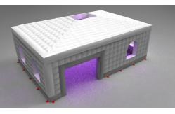 China Portable Advertising Inflatables , Cube Worksation Inflatable Tent supplier