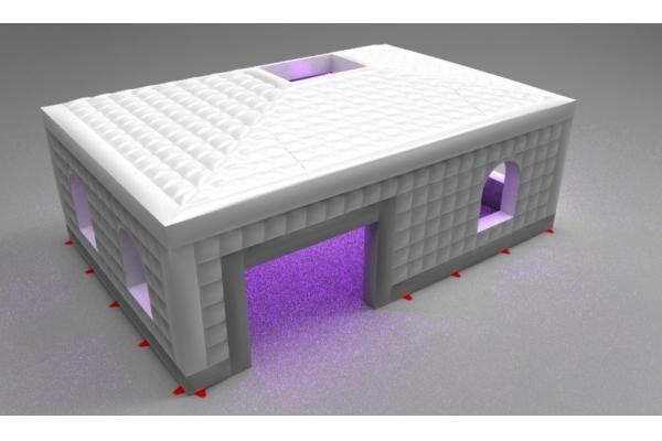 Portable Advertising Inflatables , Cube Worksation Inflatable Tent
