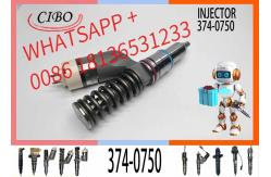 China E365C E374D 374-0750 20R2284 Common Rail Diesel Injector supplier