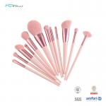 Pink 12Pcs Cosmetic Makeup Brush Set Eyeshadow Blending Blush for sale