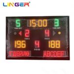 8'' 200mm LED Basketball Scoreboard With Mongolian Language for sale
