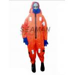 Polyester Flotation Suit Marine Insulated Immersion Suit For Survival At Sea