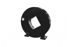 China Square Opening Chuck Rotary Attachment For Tube Sheet Integrated Machines supplier