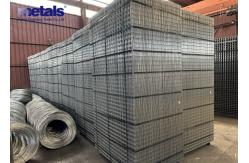 China 2mx1m Reinforcement  Galvanized Welded Wire Mesh Panel For Construction supplier