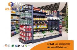 China Adjustable Layer Retail Gondola Shelving Gondola Display Rack Customized Size supplier