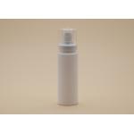 60ml White PP Plastic Pump Spray Bottles With Clear K Resin Over Cap for sale