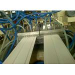 Fully Automatic PVC WPC Plastic Profile Extrusion Line For Door / Window Production for sale