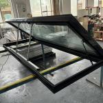 Electric  Aluminum Skylight Frame Customized  Aluminium Pitched Roof Windows Modern