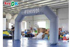 China Custom Inflatable Start Finish Line For Advertising Event supplier
