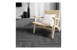 China Modern PVC Backing Backing Carpet Tiles With Bfl Flame Retardant supplier