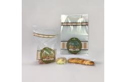 China Custom Printed Thick 0.05mm Bread Packaging Bags Clear Plastic LDPE supplier