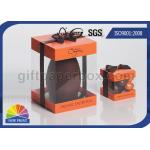 Logo Printed Clear PET Box With Plastic Window , Clear Plastic Box UV Coating for sale