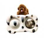 Adjustable 26x45cm Pet Food Feeder