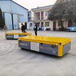 5 Ton Multidirectional Trackless Transfer Cart For Warehouse Materials Handling