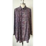 Blouses 100% Rayon Jacquard Weaved Women's Shirt for sale