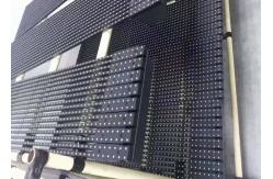 China P16 Outdoor IP66 Transparent Flexible LED Mesh Screen For Building Facade supplier
