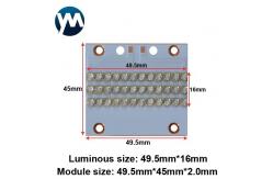 China UV LED Module 100W Seamless Splicing Module UV LED Curing Lamp Offset Ink supplier