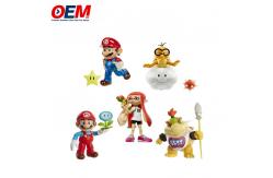 China Mini Figures Supreme PVC Action Figure Model 6pcs Set Mario Toy Manufacturer supplier