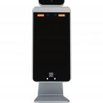 QR Code Face Recognition Terminal 8 Inch Facial Recognition Entry System For Swing Turnstile Gate for sale
