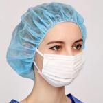 Waterproof Nonwoven PP Cap for Doctor/Surgeon/Nurse/Worker Bouffant/Round/Pleated/Strip/Clip for sale
