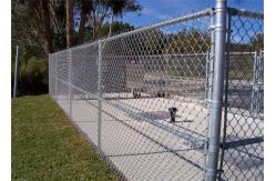 China 6ft Security Garden Metal Fence Chain Link 2.0mm-5.0mm supplier