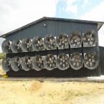46000m3/H Chicken Farm Industrial Ventilation Fan 1270mm Poultry Control Shed System for sale
