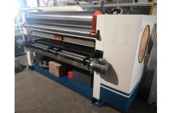 China Single Face Paperboard Corrugated Carton Box Machine Steam Driven supplier