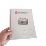 350gsm PMS Instruction Booklets Logo UV Coating Custom Printed 0.55mm Thick