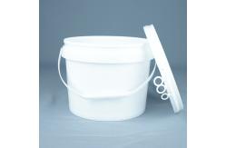 China Transparent Plastic Bucket With IML Printing Durable Bucket Shape T/T Accepted supplier