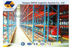 China SS400 Conventional Galvanized VNA Pallet Racking For Textile Industry supplier