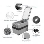 45L 55L Caravan Camping Portable Fridge Freezer Car Boating Bar Fridge 45W