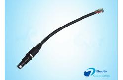 China Custom Cable Assembly Military Cable With Fischer Connectors Black supplier