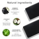 RSPO Organic Handmade Soap Activatted Bamboo Charcoal Body Bath Soap Bar