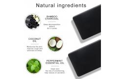 China RSPO Organic Handmade Soap Activatted Bamboo Charcoal Body Bath Soap Bar supplier