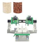35kw Four Blades Stone Slab Cutter Machine For Granite Marble Column Arc Slab for sale