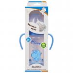 PP 12oz 330ml Wide Neck Arc Polypropylene Baby Bottles for sale